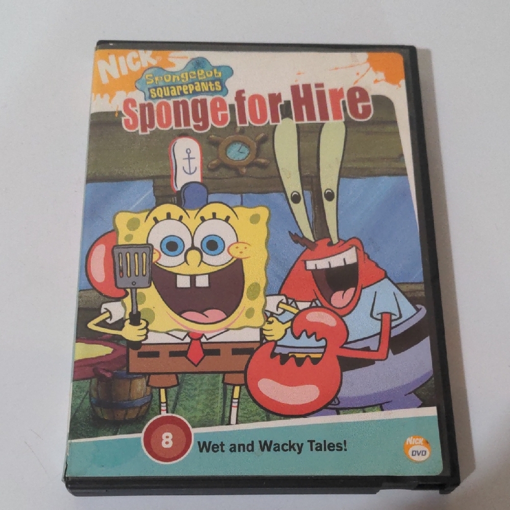 Nickelodeon SpongeBob SquarePants: Sponge for Hire Kids DVD - Multicolor